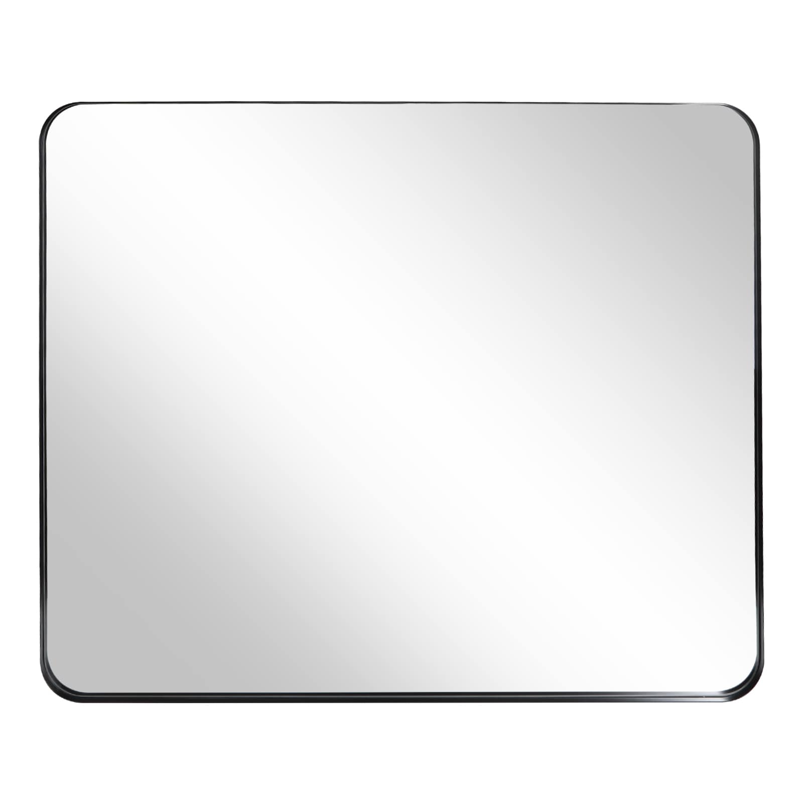 Rectangular Black Wall Mirror For Bedroom Living Room Decor_voghion.com
